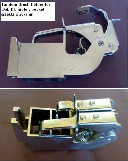 Tandem holder for CGL DC motor