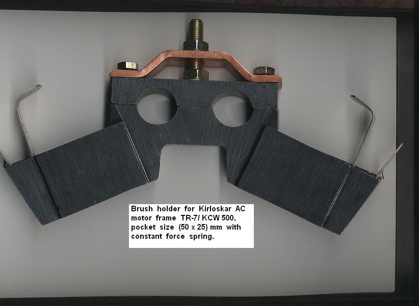 Kirloskar AC motor frame holder